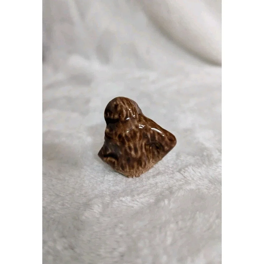 Wade Whimsies England Red Rose Tea Miniature Orangutan Figurine